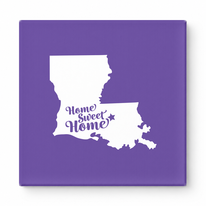 Home Sweet Baton Rouge — Louisiana State Silhouette