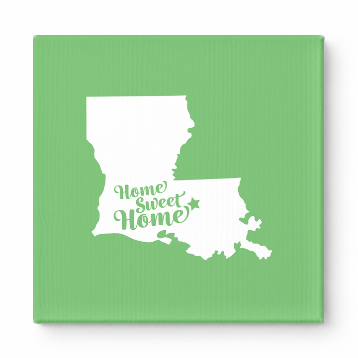 Home Sweet Baton Rouge — Louisiana State Silhouette