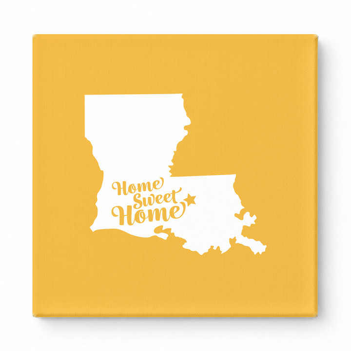 Home Sweet Baton Rouge — Louisiana State Silhouette