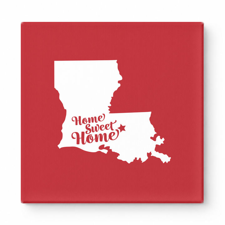 Home Sweet Baton Rouge — Louisiana State Silhouette