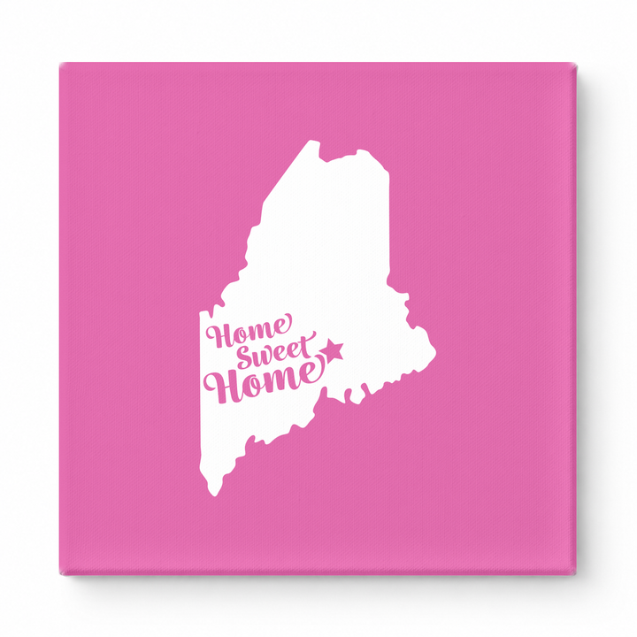 Home Sweet Portland — Maine State Silhouette