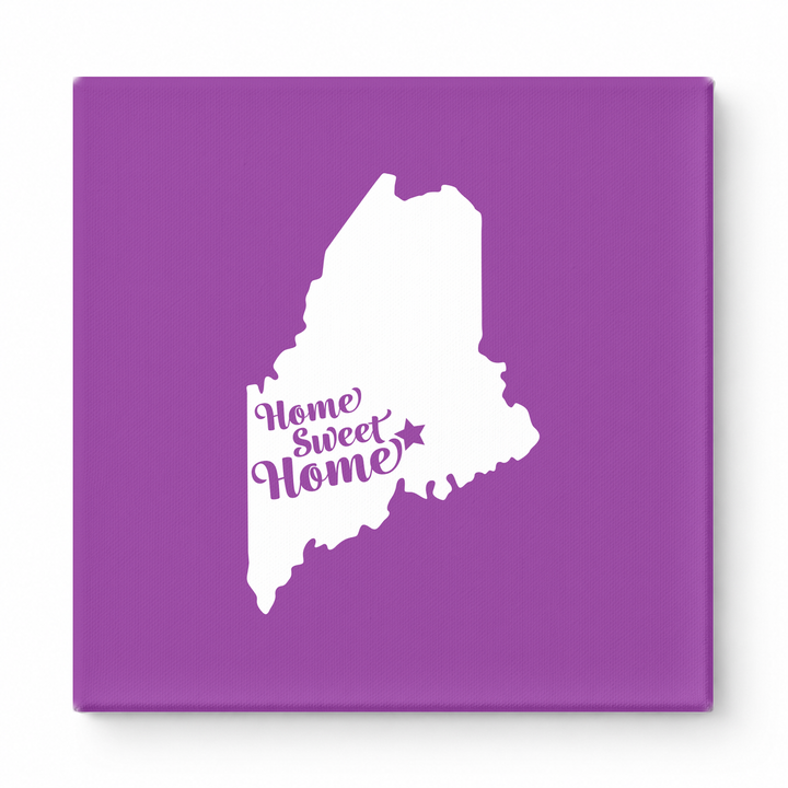 Home Sweet Portland — Maine State Silhouette