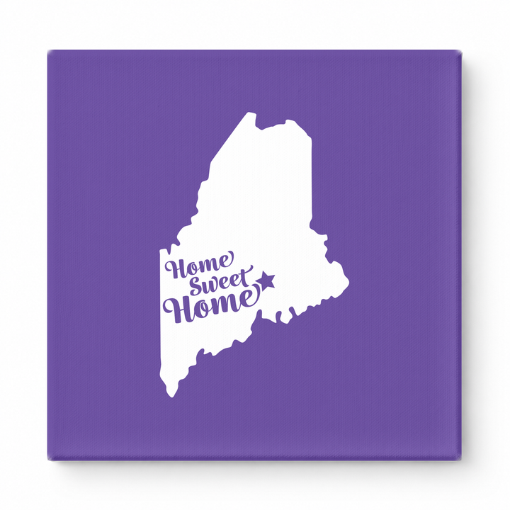 Home Sweet Portland — Maine State Silhouette