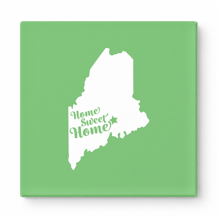 Home Sweet Portland — Maine State Silhouette