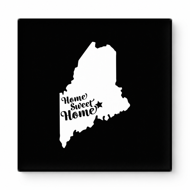 Home Sweet Portland — Maine State Silhouette