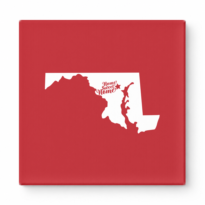 Home sweet home — Maryland State Silhouette