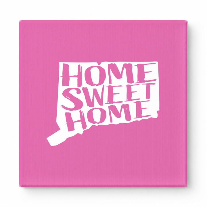 HOME SWEET HOME — Connecticut State Silhouette
