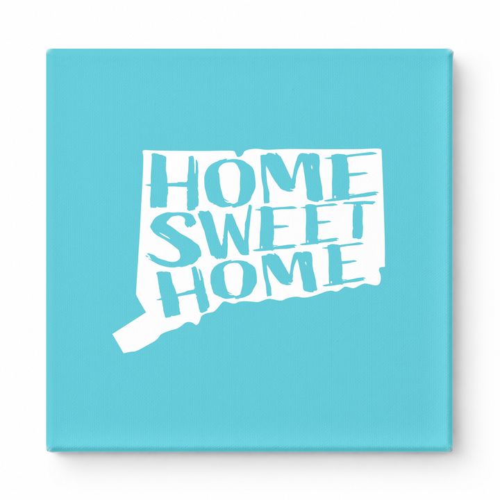 HOME SWEET HOME — Connecticut State Silhouette