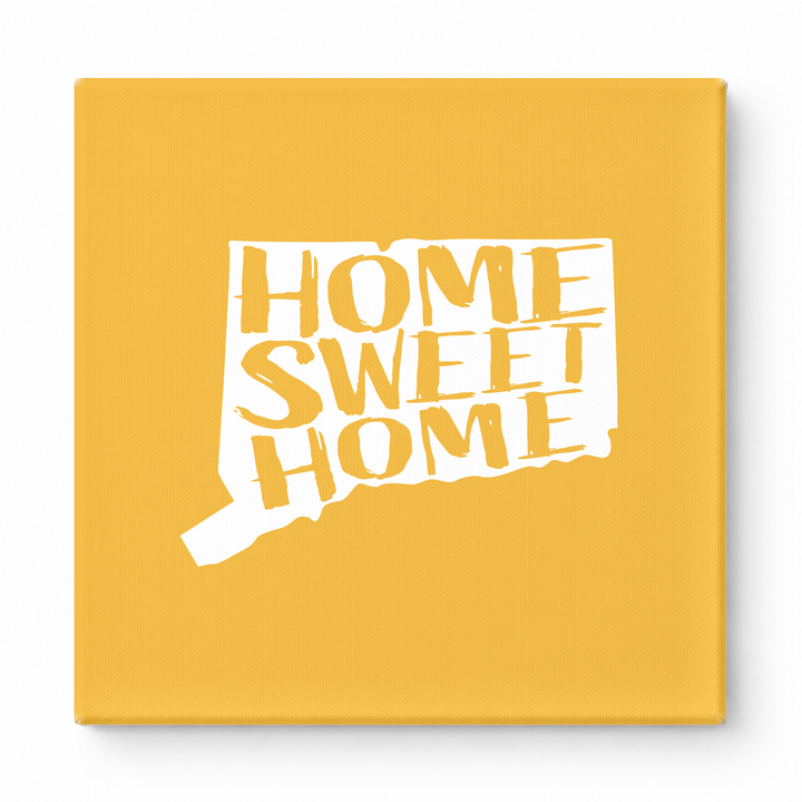 HOME SWEET HOME — Connecticut State Silhouette