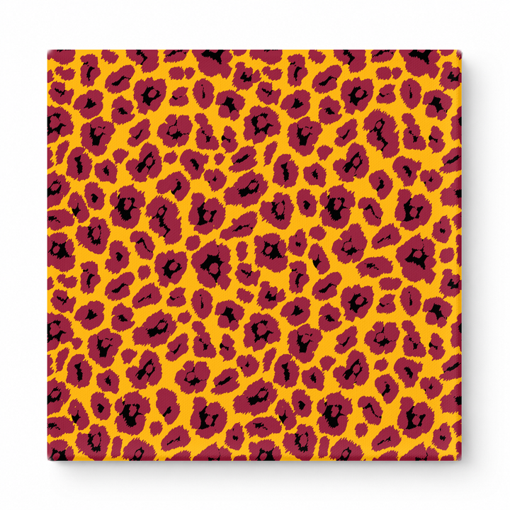 Gold & Maroon Leopard — National Football Teams