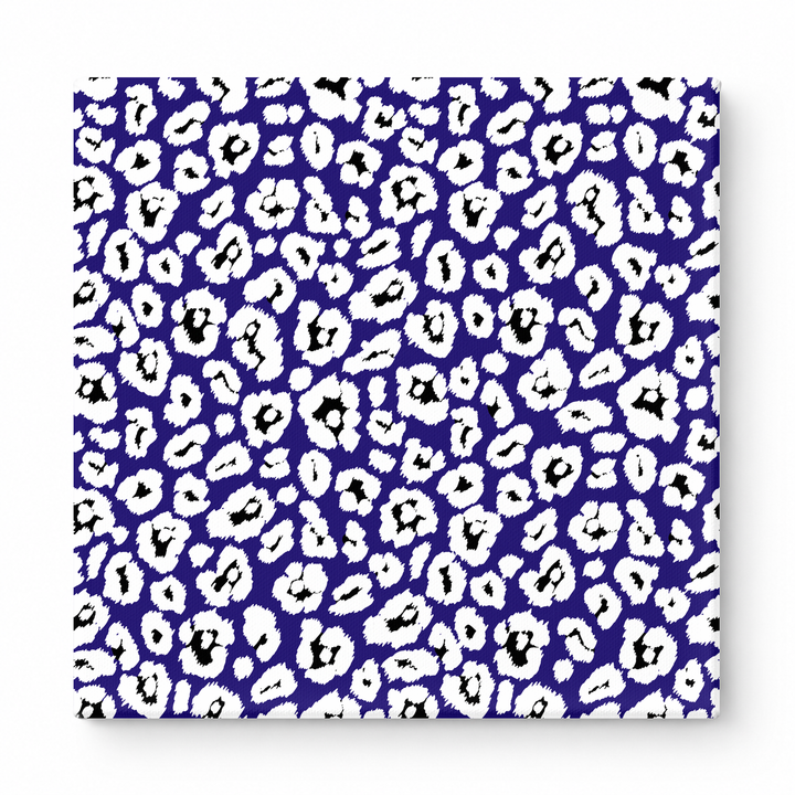 Navy & White Leopard — National Football Teams