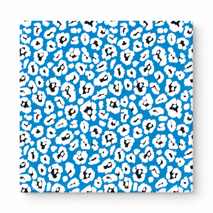 Royal Blue & White Leopard — National Football Teams
