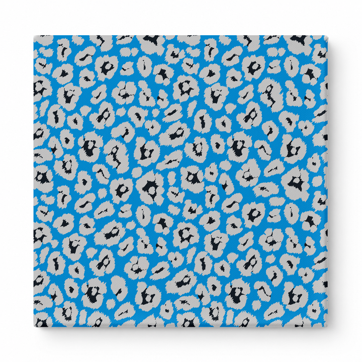 Royal Blue & White Leopard — National Football Teams