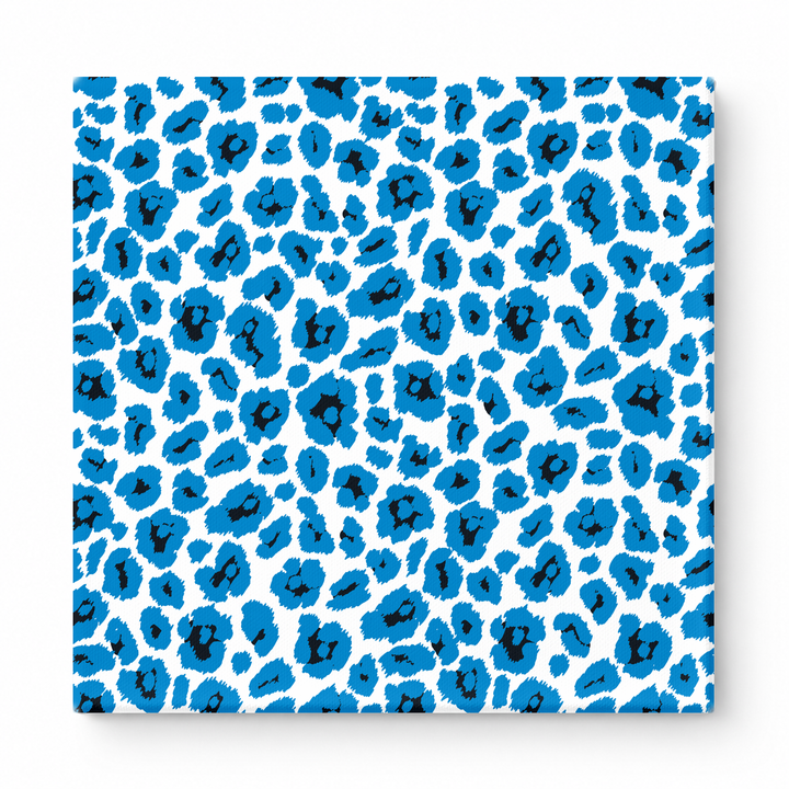 Royal Blue & White Leopard — National Football Teams