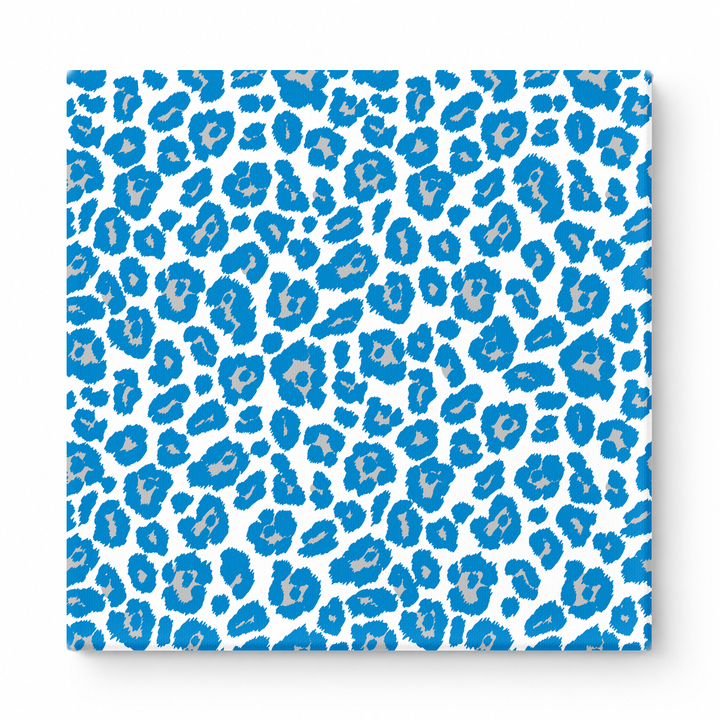 Royal Blue & White Leopard — National Football Teams