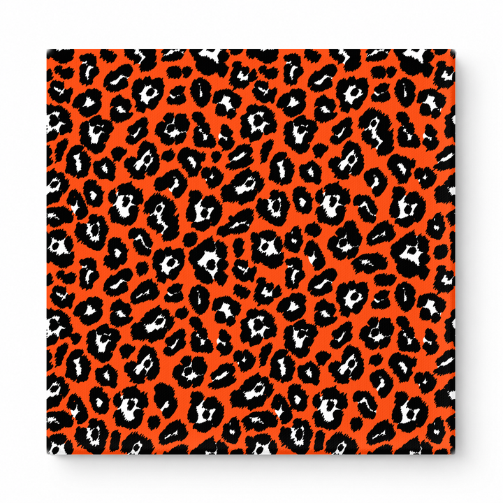 Orange & Black Leopard — National Football Teams