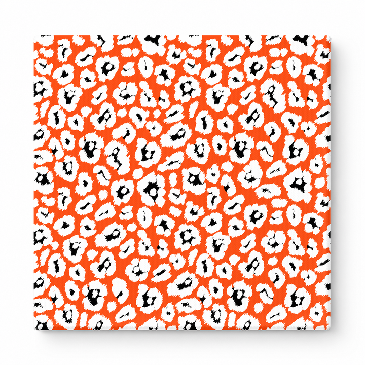 Orange & White Leopard — National Football Teams