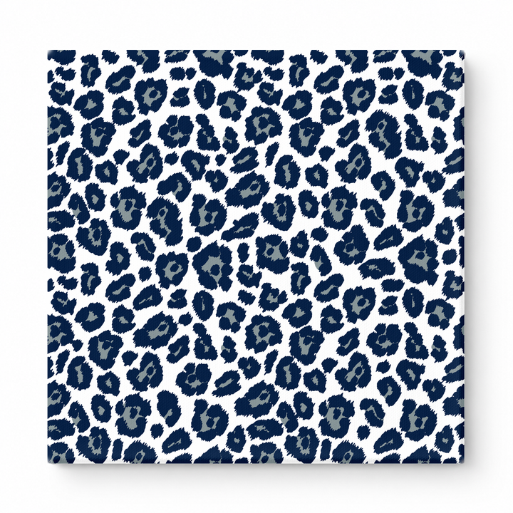 Navy & White Leopard — National Football Teams
