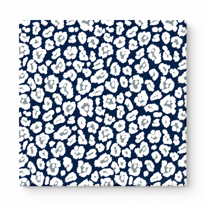Navy & White Leopard — National Football Teams