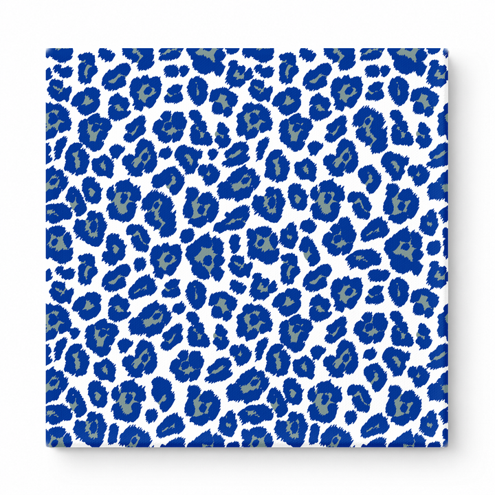 Royal Blue & White Leopard — National Football Teams