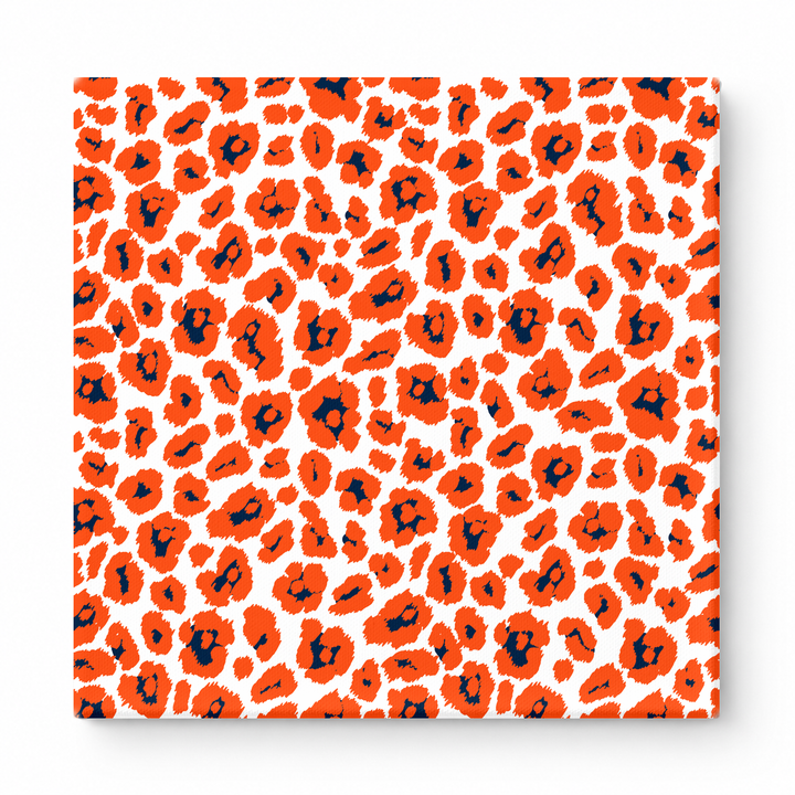 Orange & Black Leopard — National Football Teams