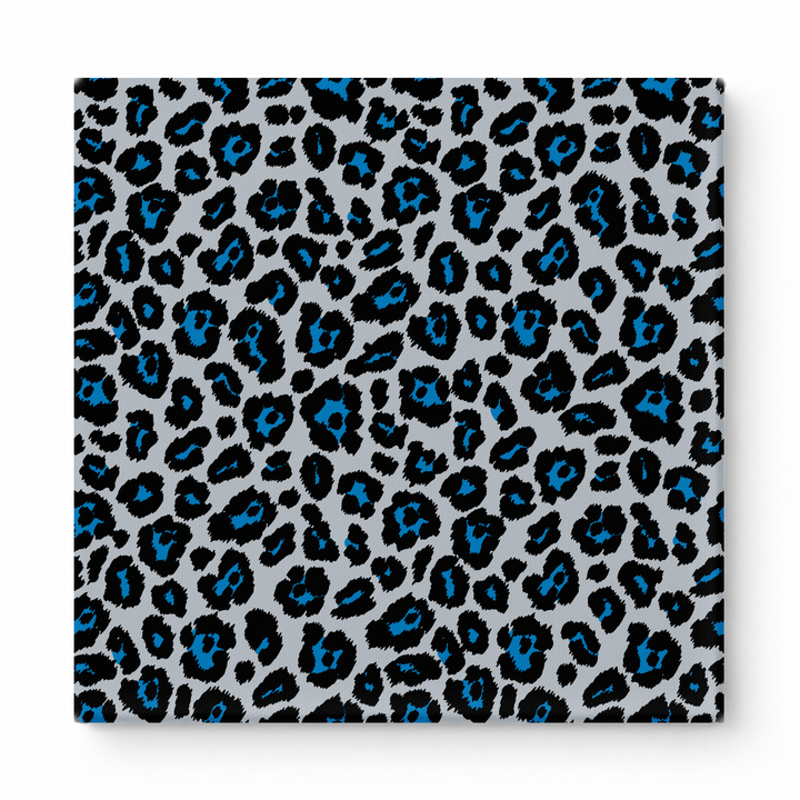Gray & Royal Blue Leopard — National Football Teams
