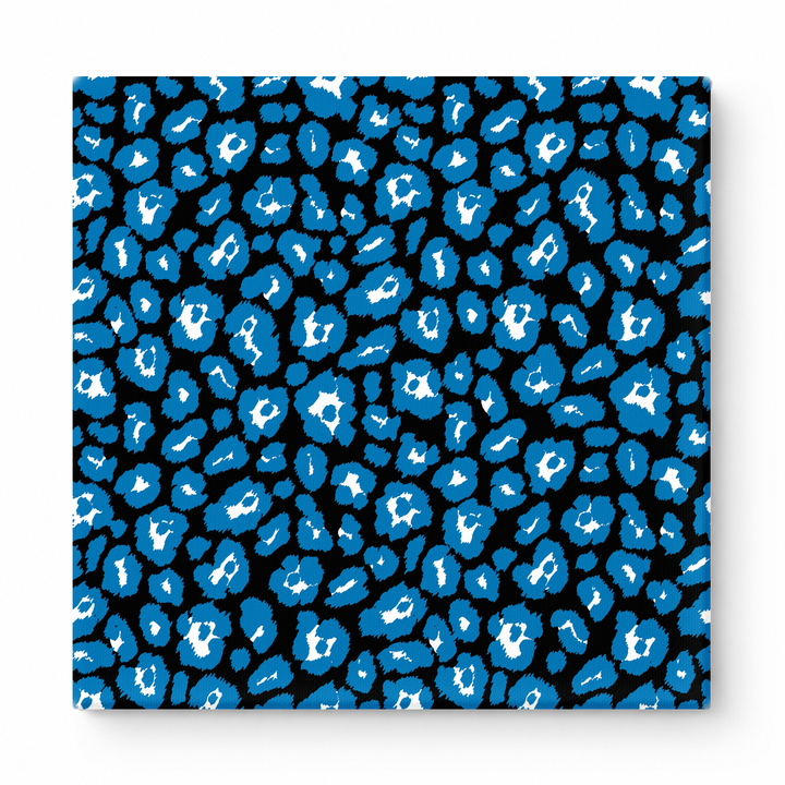 Royal Blue & Black Leopard — National Football Teams