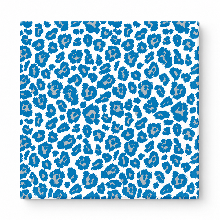 Royal Blue & White Leopard — National Football Teams