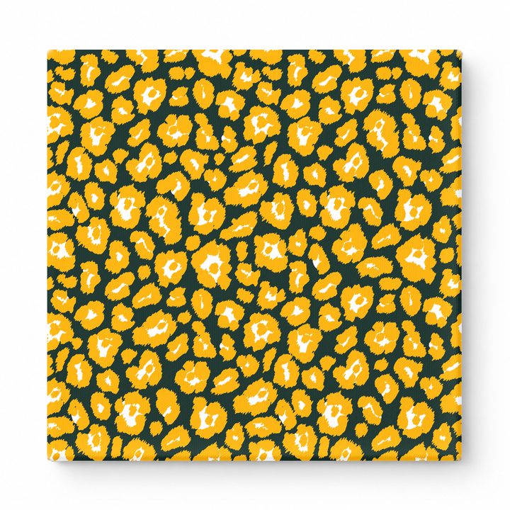 Gold & Forest Green Leopard — National Football Teams