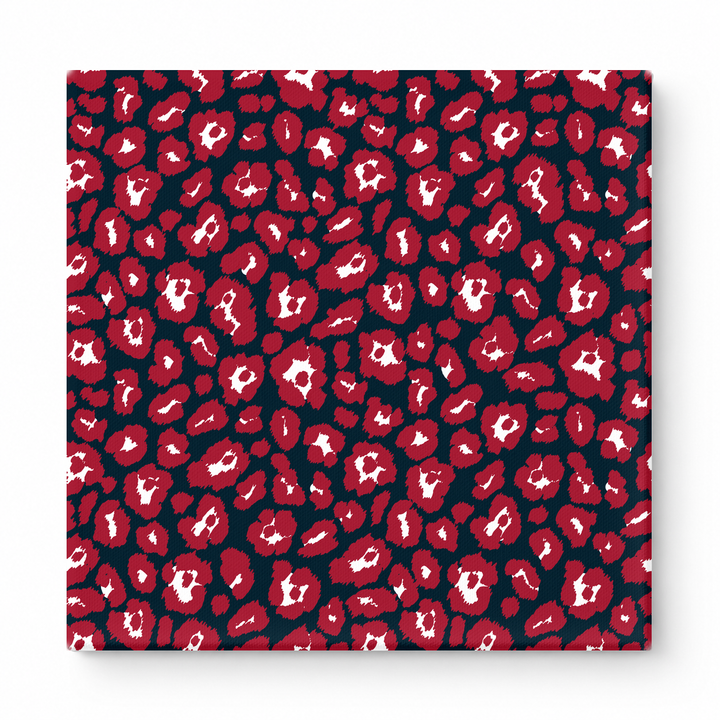 Crimson & Navy Leopard — National Football Teams