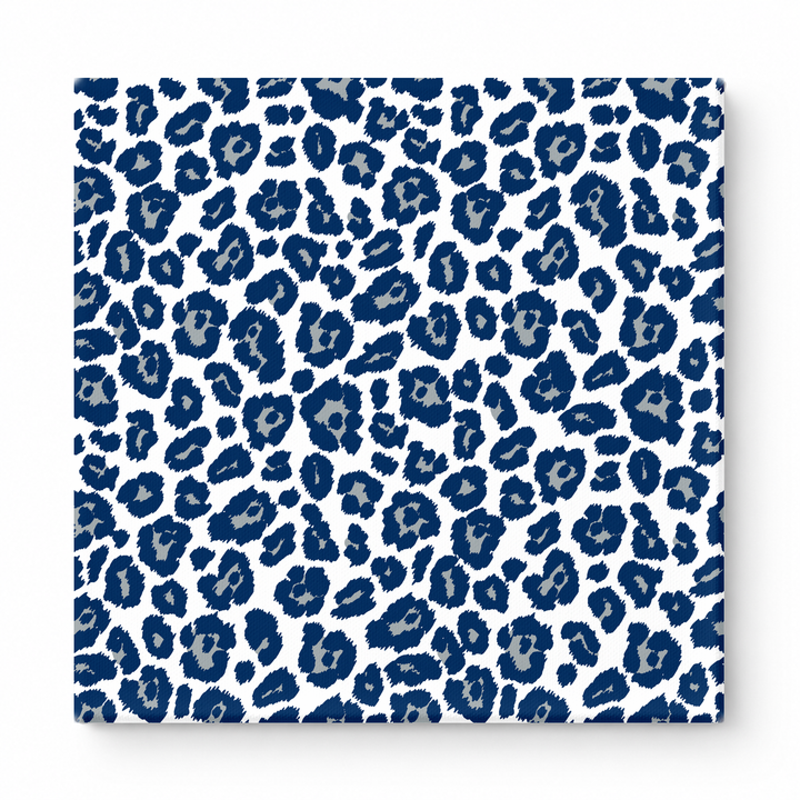 Navy & White Leopard — National Football Teams
