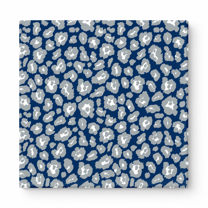 Navy & White Leopard — National Football Teams