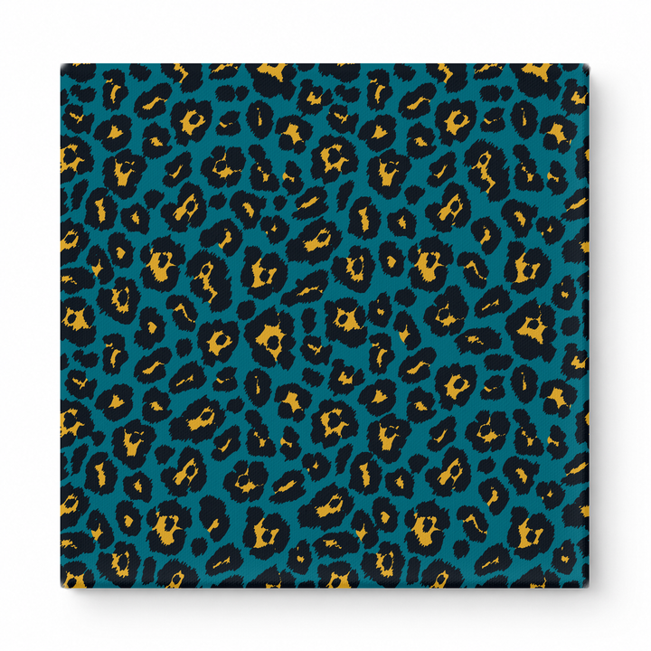 Teal & Gold Leopard — National Football Teams