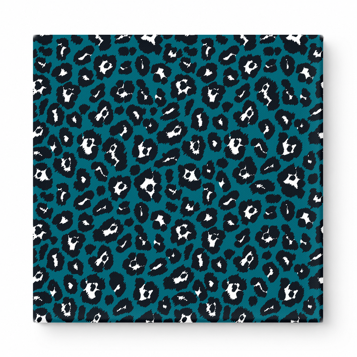 Teal & Black Leopard — National Football Teams