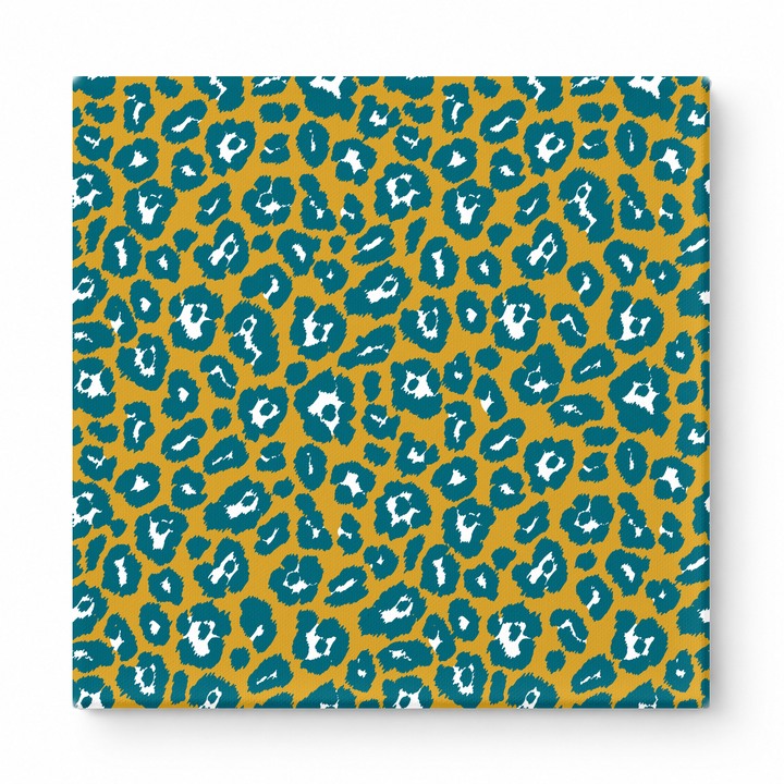 Gold & Teal Leopard — National Football Teams