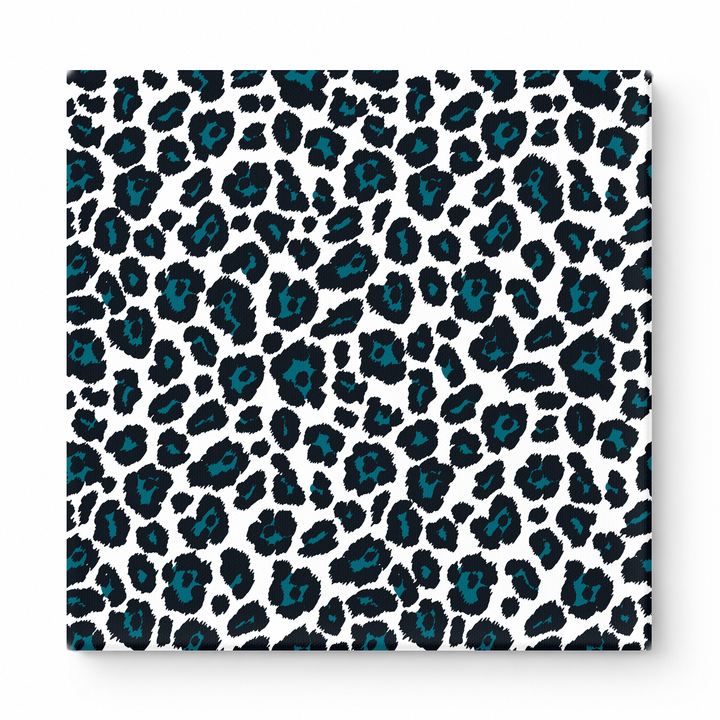 White & Navy Leopard — National Football Teams