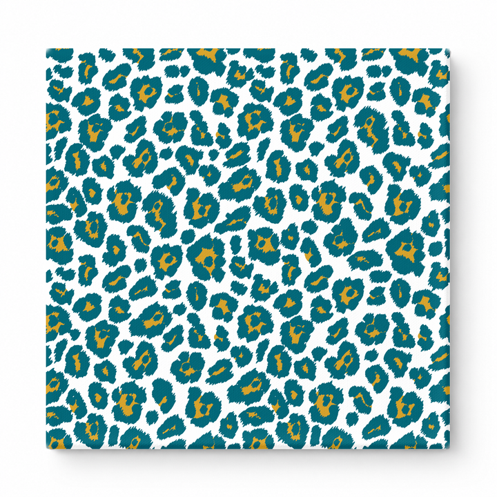 Teal & Gold Leopard — National Football Teams