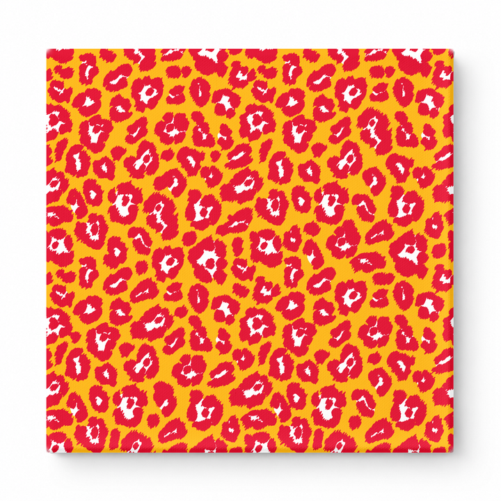 Gold & Red Leopard — National Football Teams