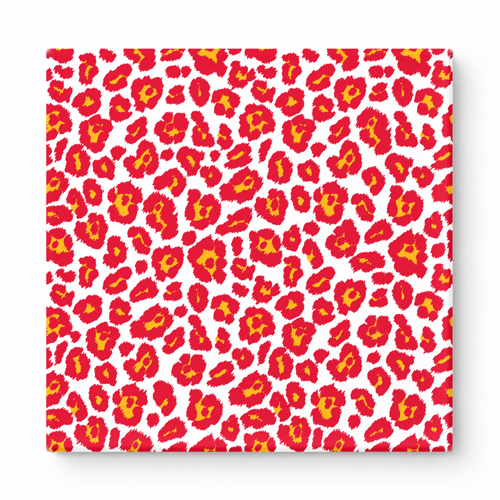 Red & Gold Leopard — National Football Teams