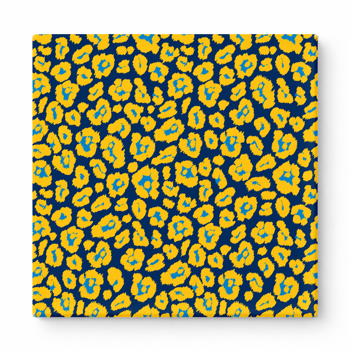 Navy & Gold Leopard — National Football Teams
