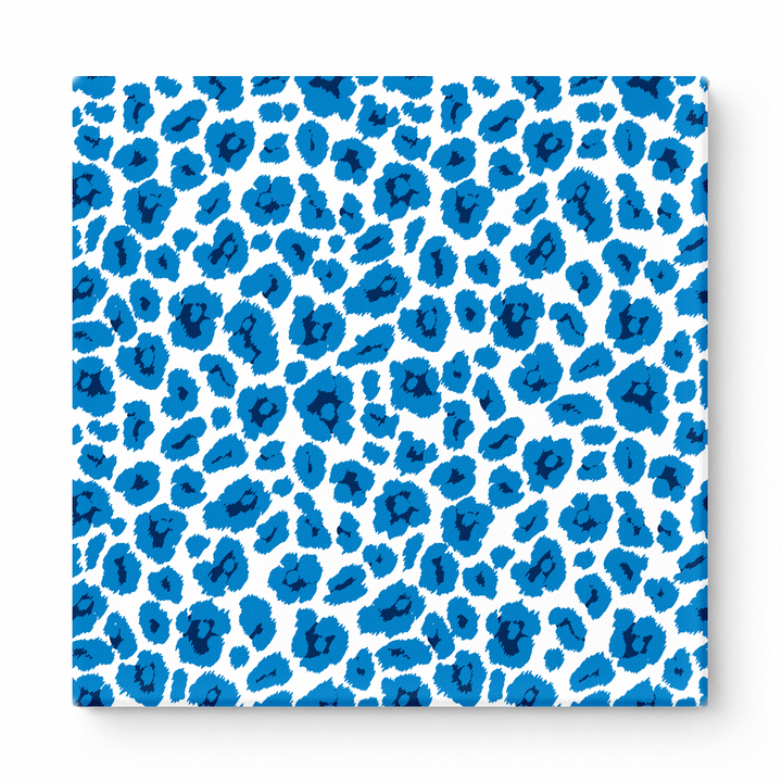 Royal Blue & White Leopard — National Football Teams