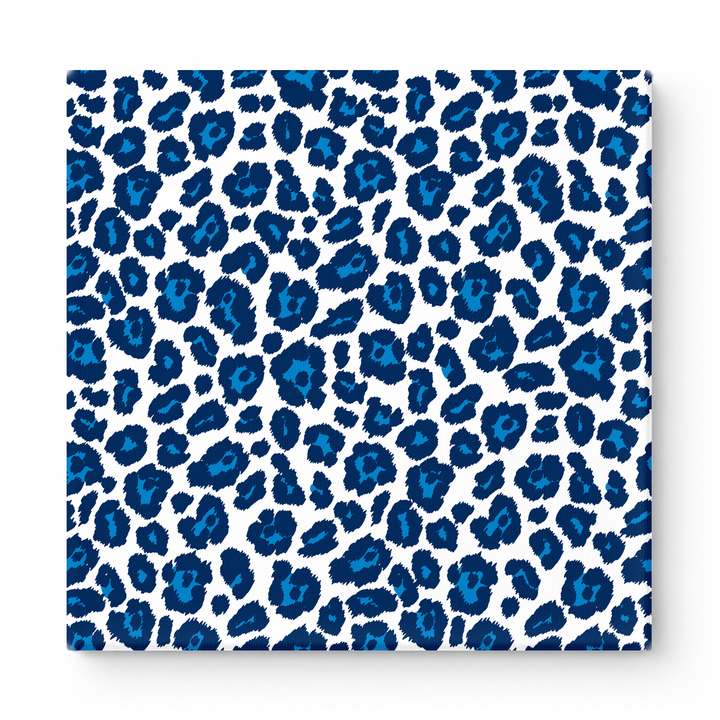 Navy & White Leopard — National Football Teams
