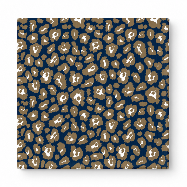 Navy & Tan Leopard — National Football Teams