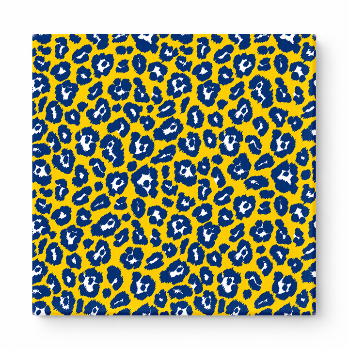 Gold & Navy Leopard — National Football Teams