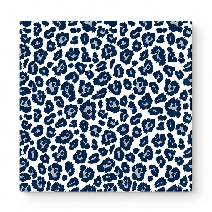 Navy & White Leopard — National Football Teams