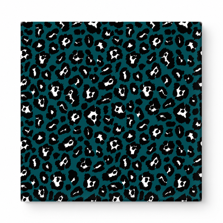 Teal & Black Leopard — National Football Teams