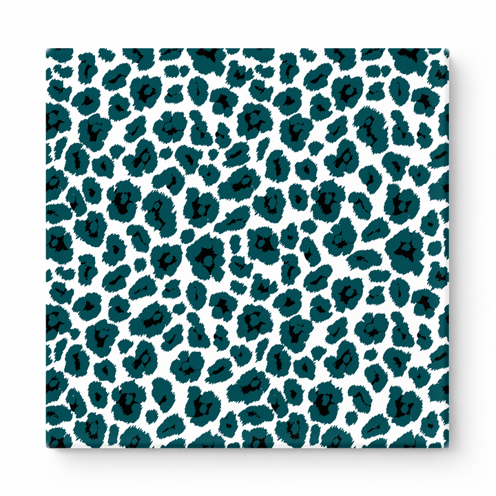 Teal & White Leopard — National Football Teams