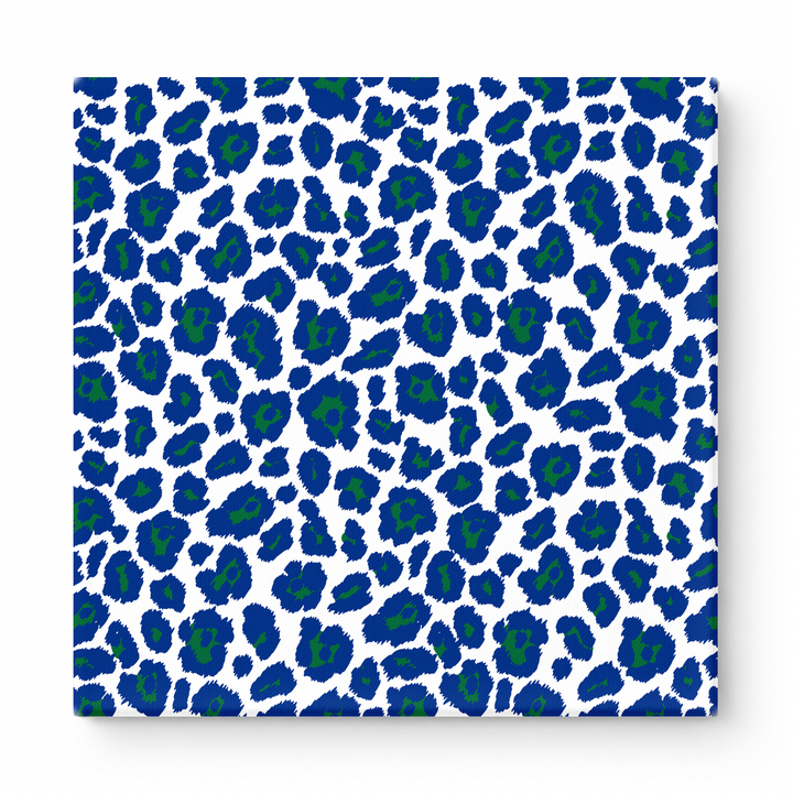 Navy & Forest Green Leopard — National Football Teams