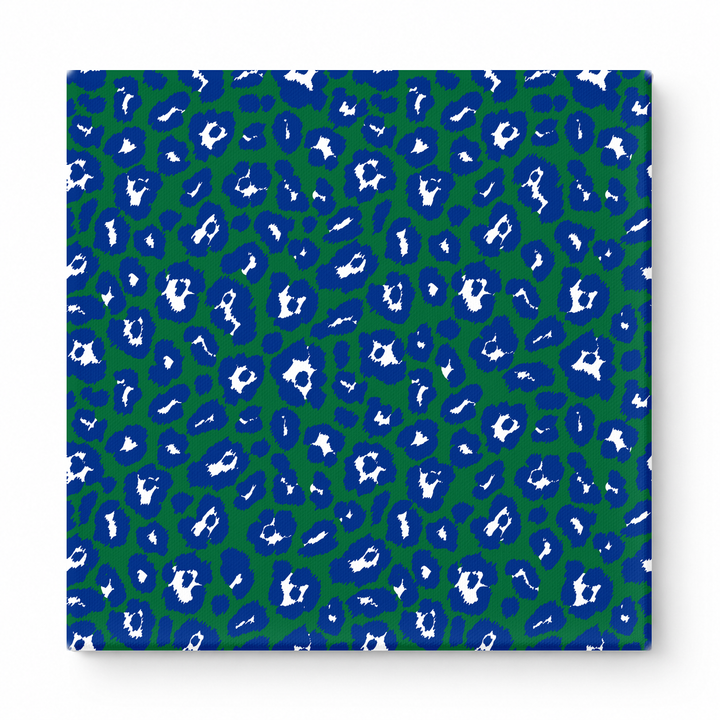 Navy & Forest Green Leopard — National Football Teams