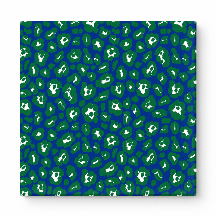 Navy & Lime Green Leopard — National Football Teams
